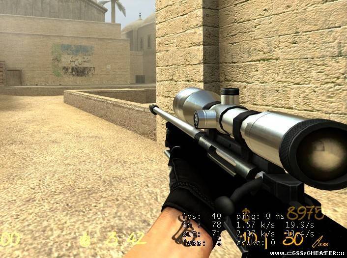 Стрельба с AWP без перезарядки.
