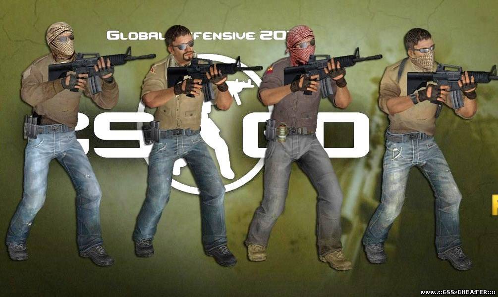 Модели игроков для CS:S из CS:GO