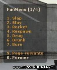 Fun-Admin Menu