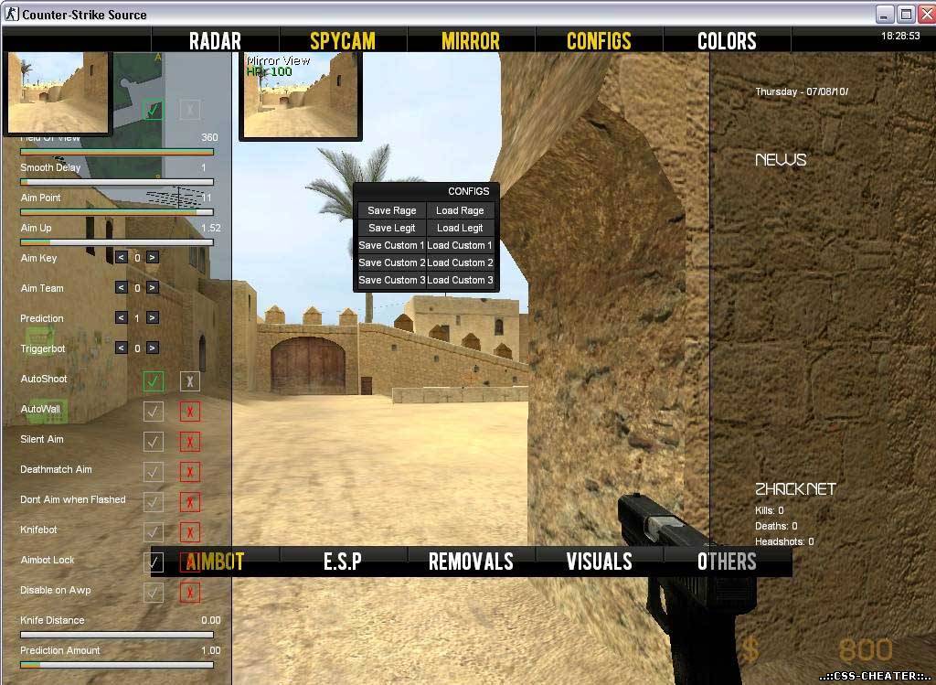 Чит Game-Bandit VIP для CSS